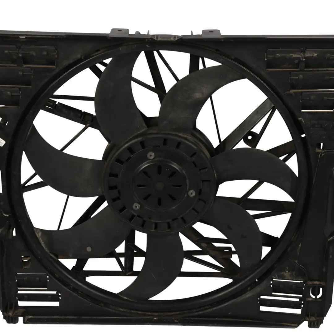 BMW F01 F02 F10 F11 Engine Cooling Radiator Fan Shroud 400W 7575682 - SKU 8509740-5 - Part number 8509740