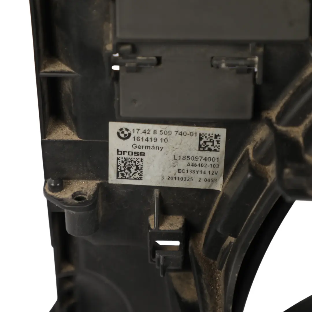 Cooling Radiator Fan Shroud 400W 7575682 to BMW F01 F02 F10 F11 Engine with Part number 8509740 BMW F01 F02 F10 F11 Engine Cooling Radiator Fan Shroud 400W 7575682 - SKU 8509740-5 - Part number 8509740