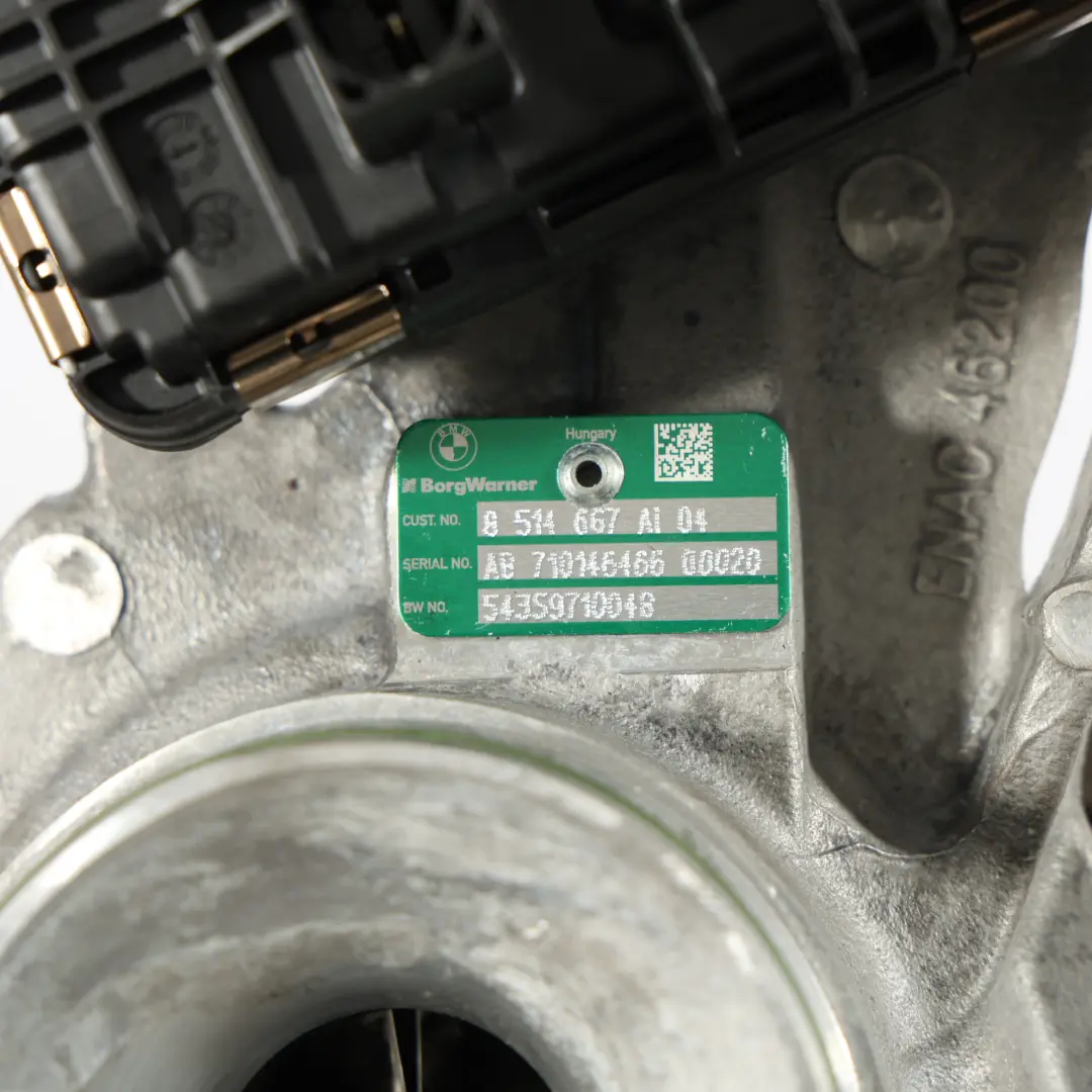 BMW F20 F21 Diesel N47N 114D 116D Turbolader 8514666 - SKU 8514667-2 - Teilenummer 8514667