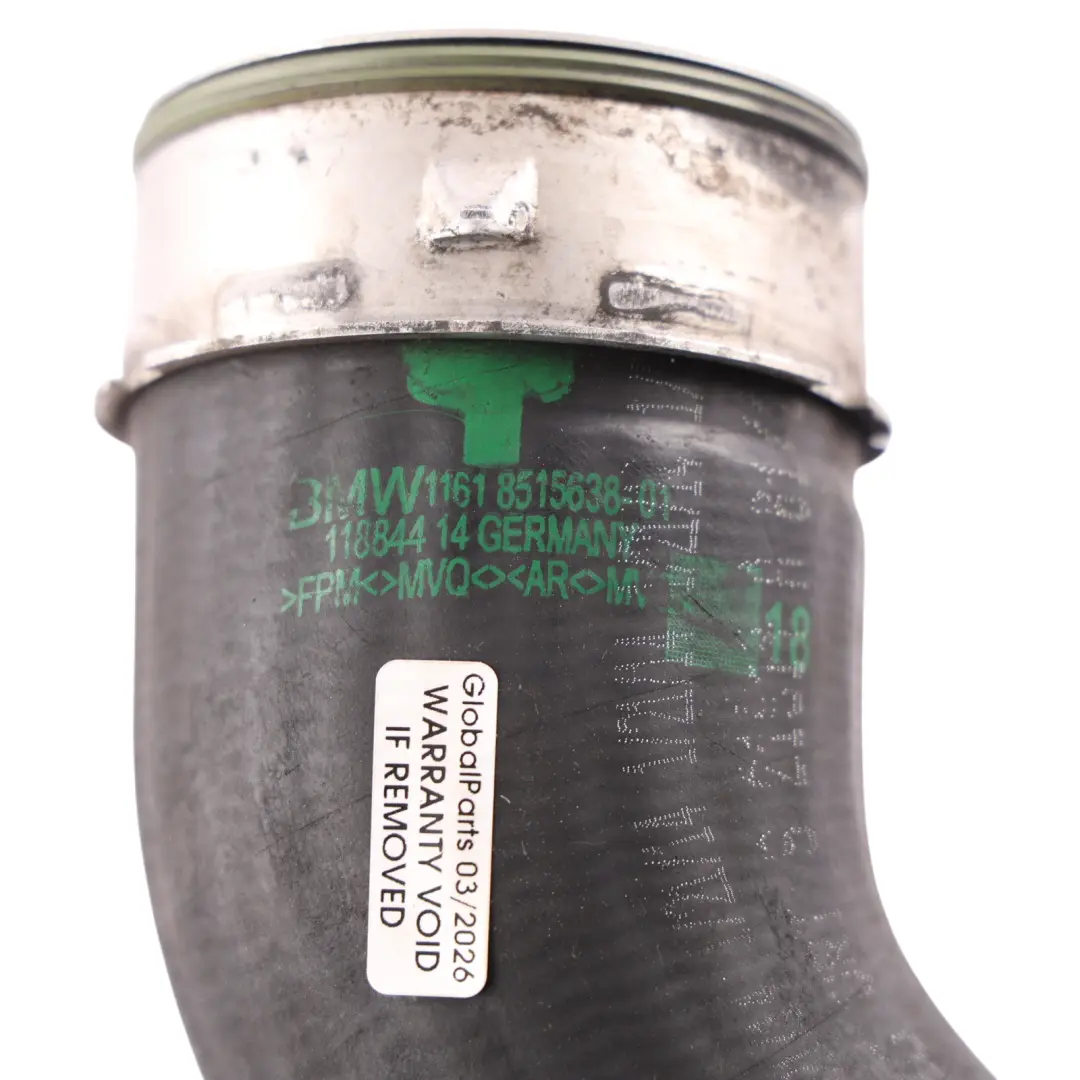 Hose Pipe Line 2.0 N47D20D Diesel to BMW X5 F15 Turbo Intercooler with Part number 8515638 BMW X5 F15 Turbo Intercooler Hose Pipe Line 2.0 N47D20D Diesel - SKU 8515638 - Part number 8515638
