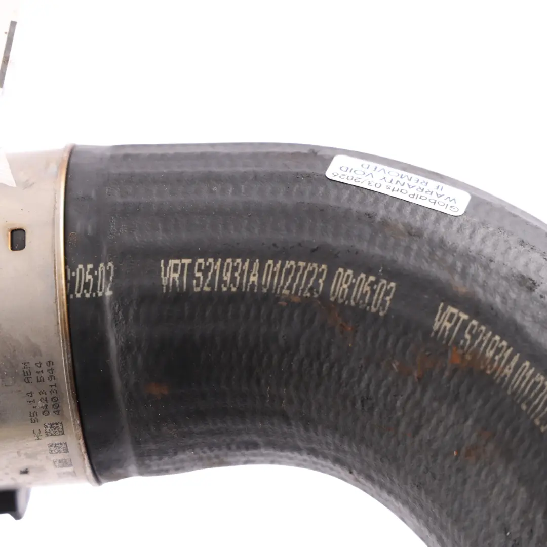 Charge Air Line Intake Manifold Supercharging Duct to BMW X5 F15 with Part number 8515639 BMW X5 F15 Charge Air Line Intake Manifold Supercharging Duct - SKU 8515639 - Part number 8515639