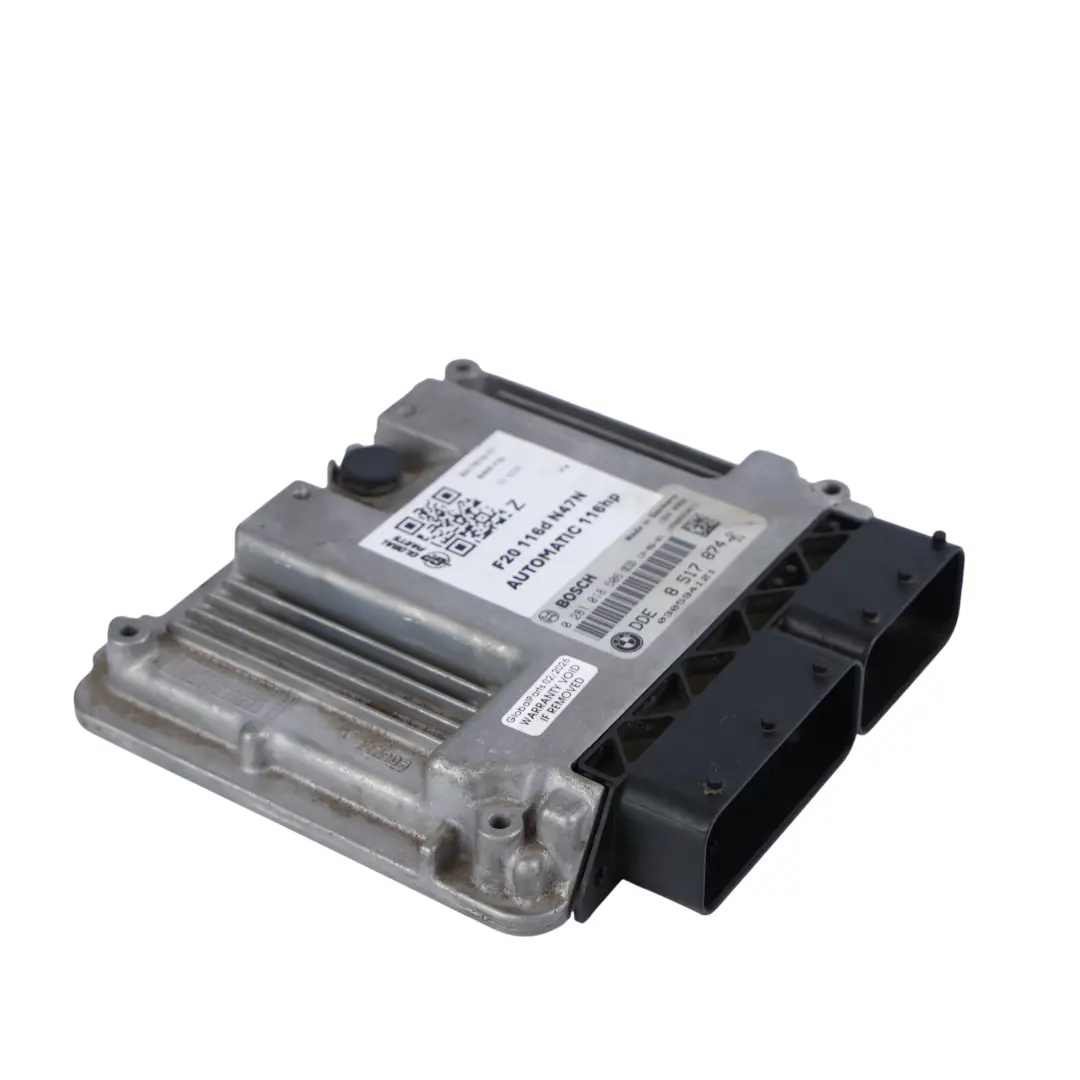116HP N47N Sterownik Silnika ECU DDE Automat do BMW F20 F21 F30 F31 o numerze 8517874 BMW F20 F21 F30 F31 116HP N47N Sterownik Silnika ECU DDE Automat - SKU 8517874-11 - Numer Części 8517874