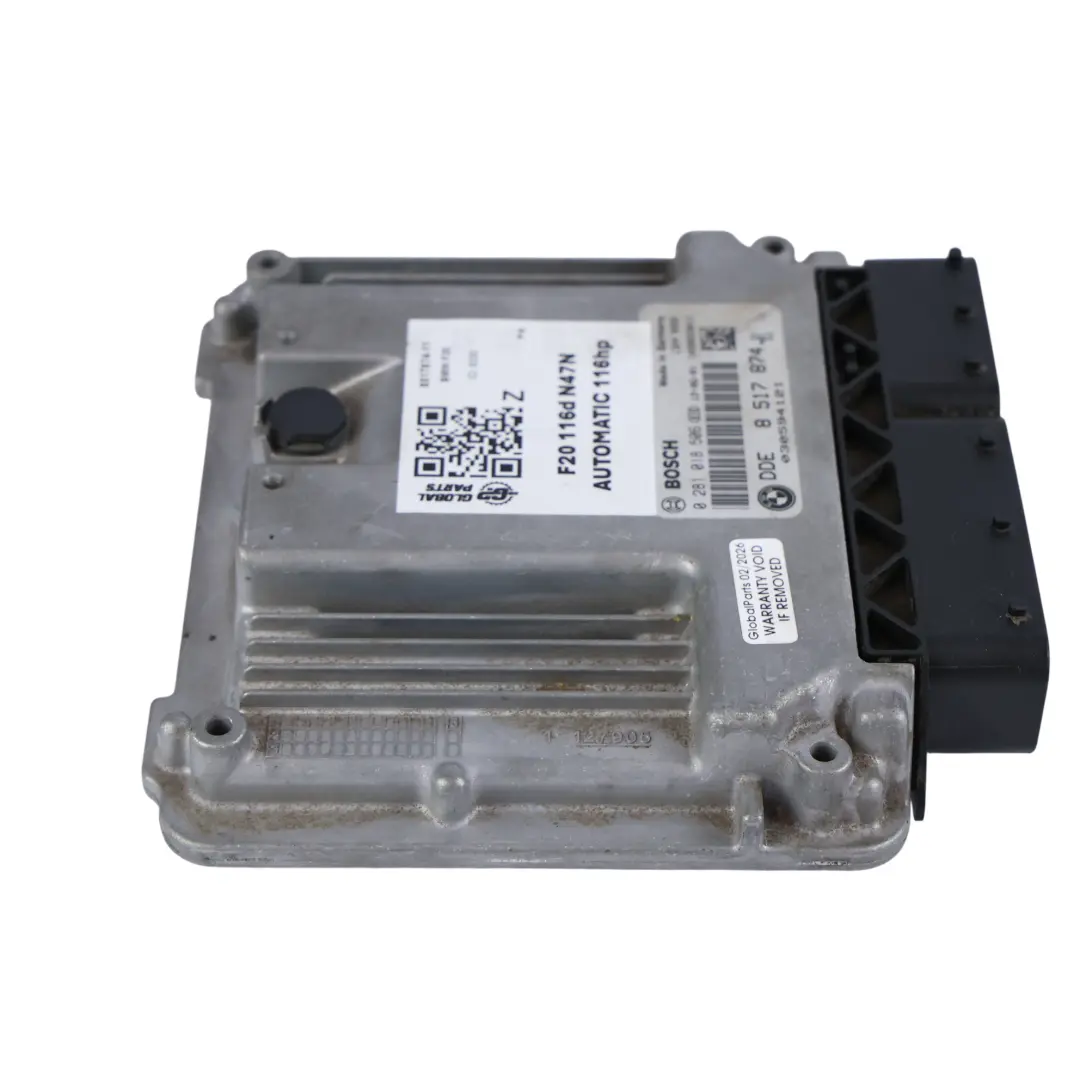 BMW F20 F21 F30 F31 116CH N47N Calculateur Moteur DDE Automatique - SKU 8517874-11 - Numéro de pièce 8517874