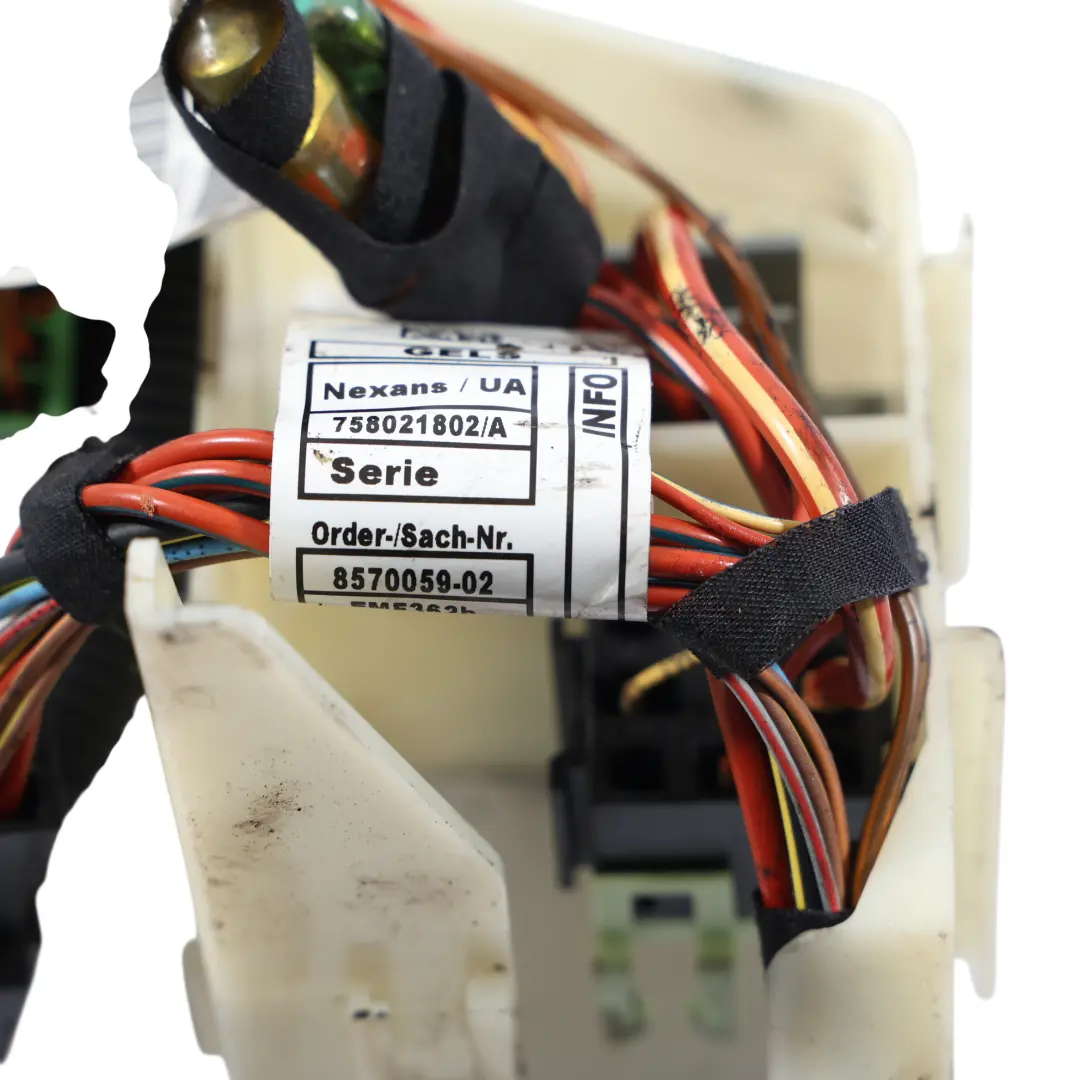 BMW X3 F25 Motor Verkabelung Start/Stop Manuelles Getriebe Modul Kabel - SKU 8570059 - Teilenummer 8570059