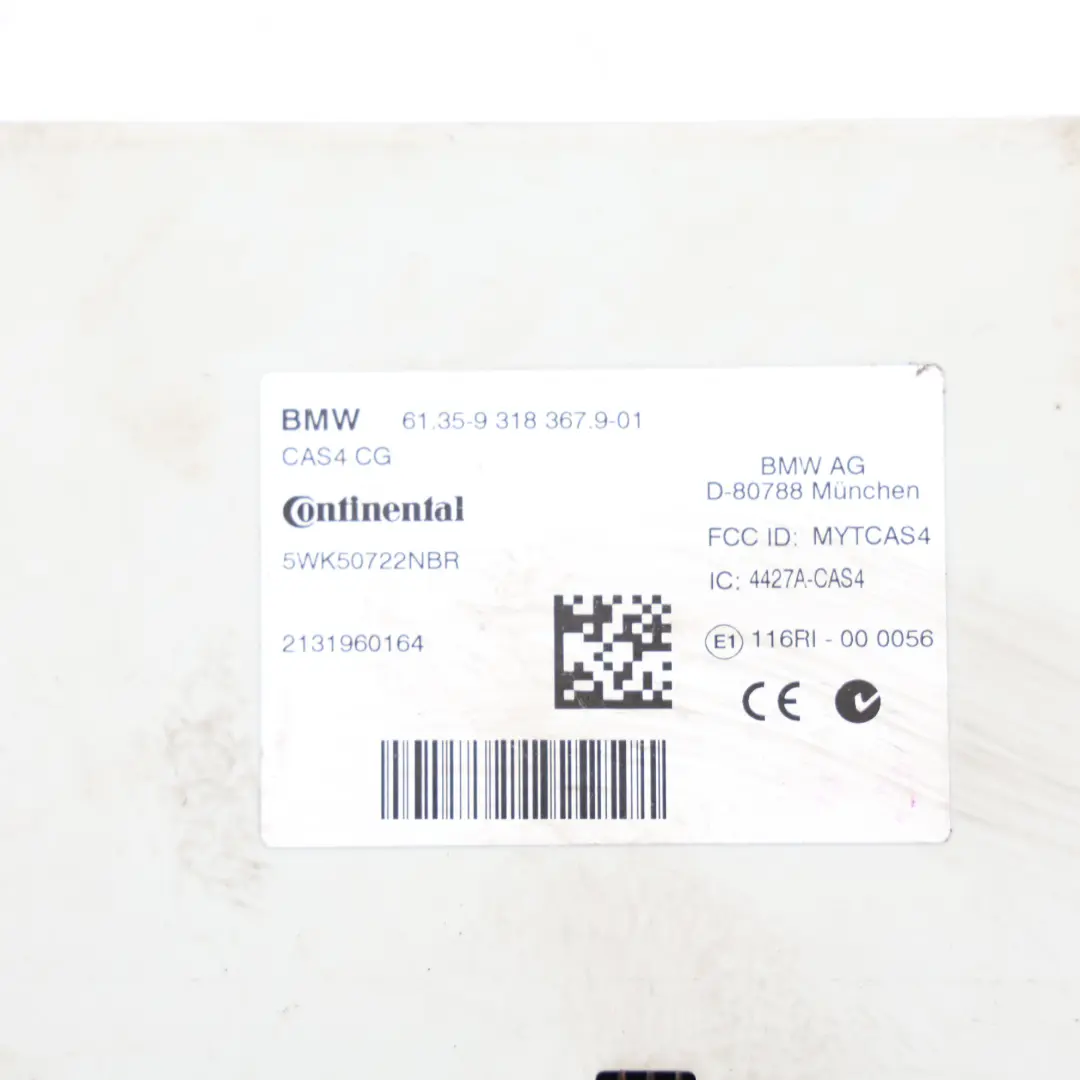 BMW F10 520D N47N 184HP Unidad De Control Del Motor ECU DDE Automático - SKU 8574380-1 - Número de pieza 8574380