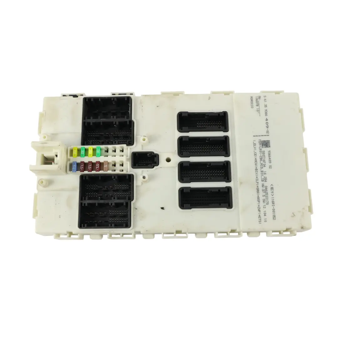 BMW F20 F30 F31 118d 318d N47N 143HP Kit ECU Motore DDE FEM + Chiave - SKU 8582280-11 - Numero di parte 8582280