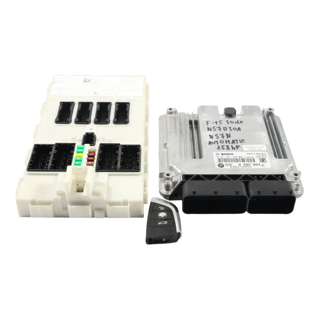 N57N 258PS Motor Steuer Gerät ECU DDE Kit Automatik für BMW X5 F15 mit Teilenummer 8582803 BMW X5 F15 N57N 258PS Motor Steuer Gerät ECU DDE Kit Automatik - SKU 8582803-3 - Teilenummer 8582803