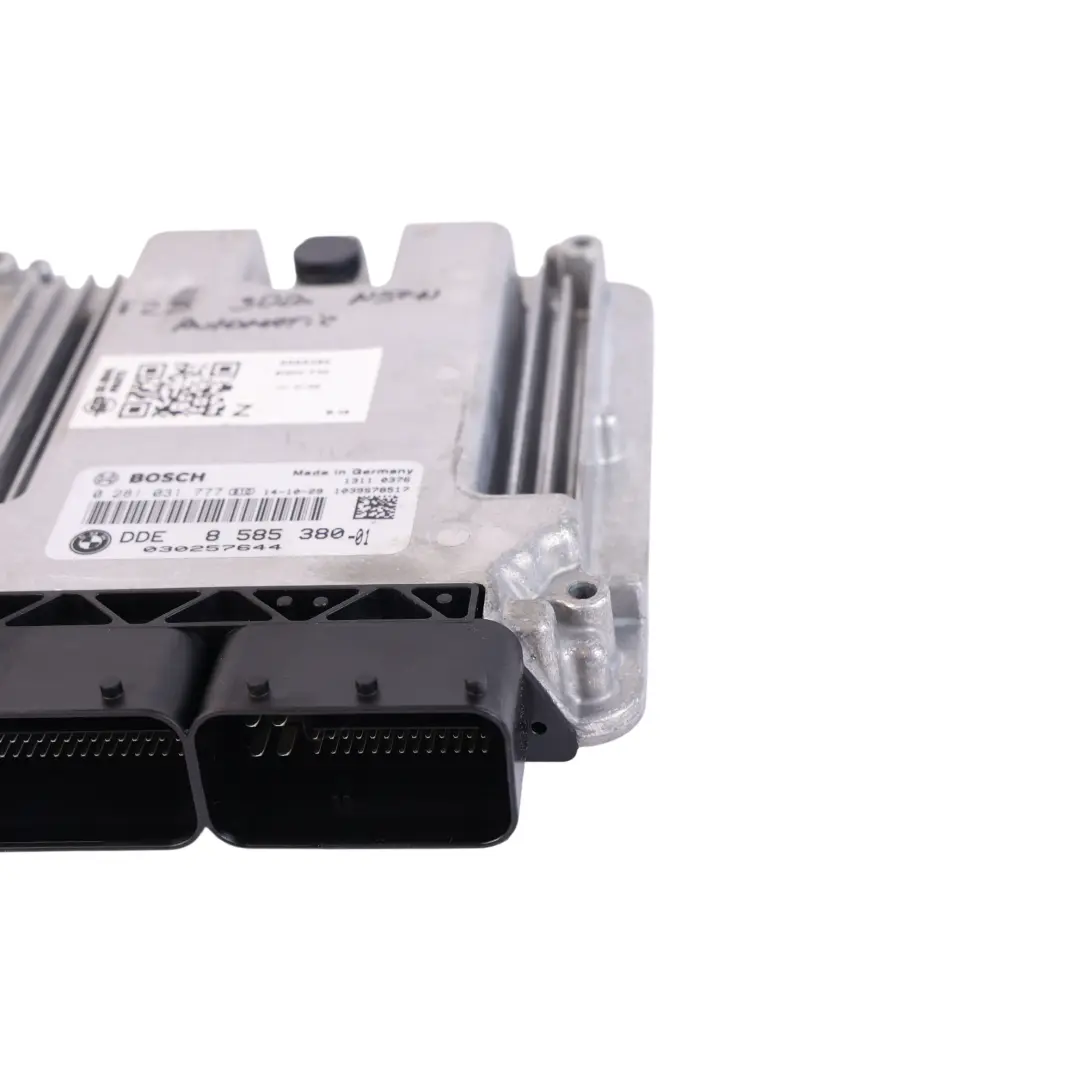 BMW X3 F25 X4 F25 30Dx N57N 258HP Motore Controllo ECU DDE Automatico - SKU 8585380 - Numero di parte 8586540