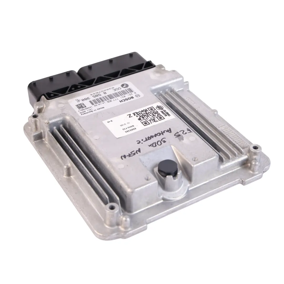 BMW X3 F25 X4 F25 30dX N57N 258HP Engine Control ECU DDE Automatic - SKU 8585380 - Part number 8586540