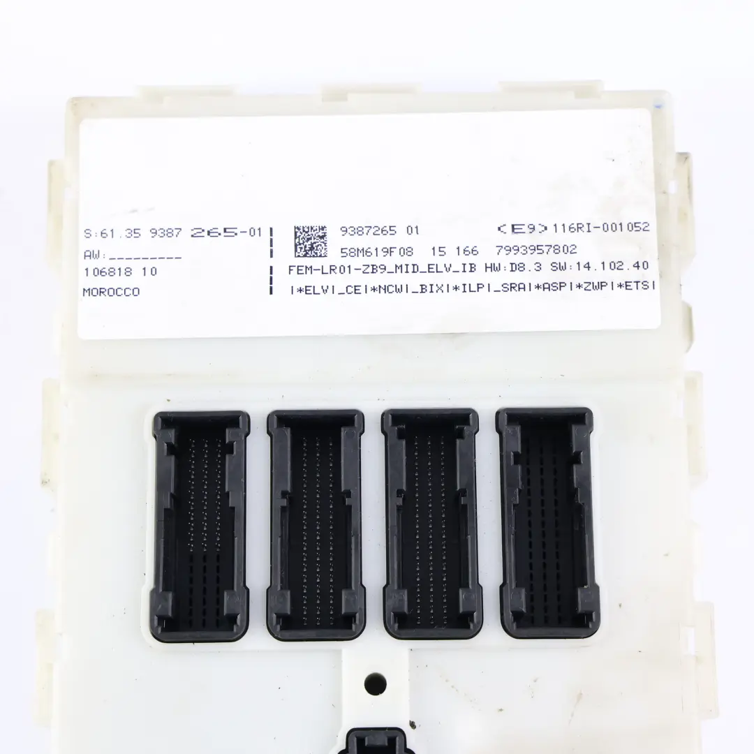 B47 190CH Calculateur Moteur ECU DDE 8589141 Manuel pour BMW F20 F21 LCI F30 F31 à propos du numéro de pièce 8473185 BMW F20 F21 LCI F30 F31 B47 190CH Calculateur Moteur ECU DDE 8589141 Manuel - SKU 8589141-10 - Numéro de pièce 8473185