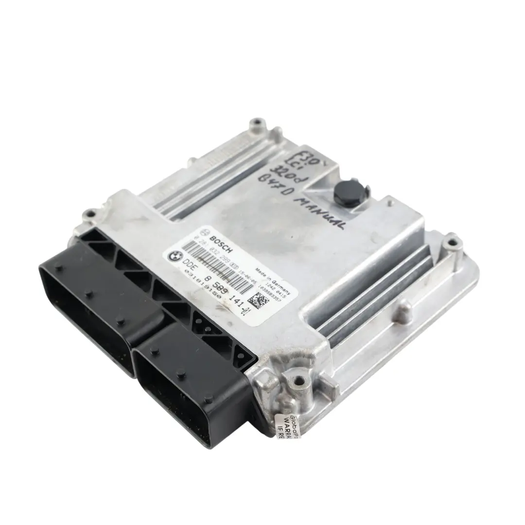 BMW F20 F21 LCI F30 F31 B47 190HP Unidad Control Motor ECU DDE 8589141 Manual - SKU 8589141-10 - Número de pieza 8473185