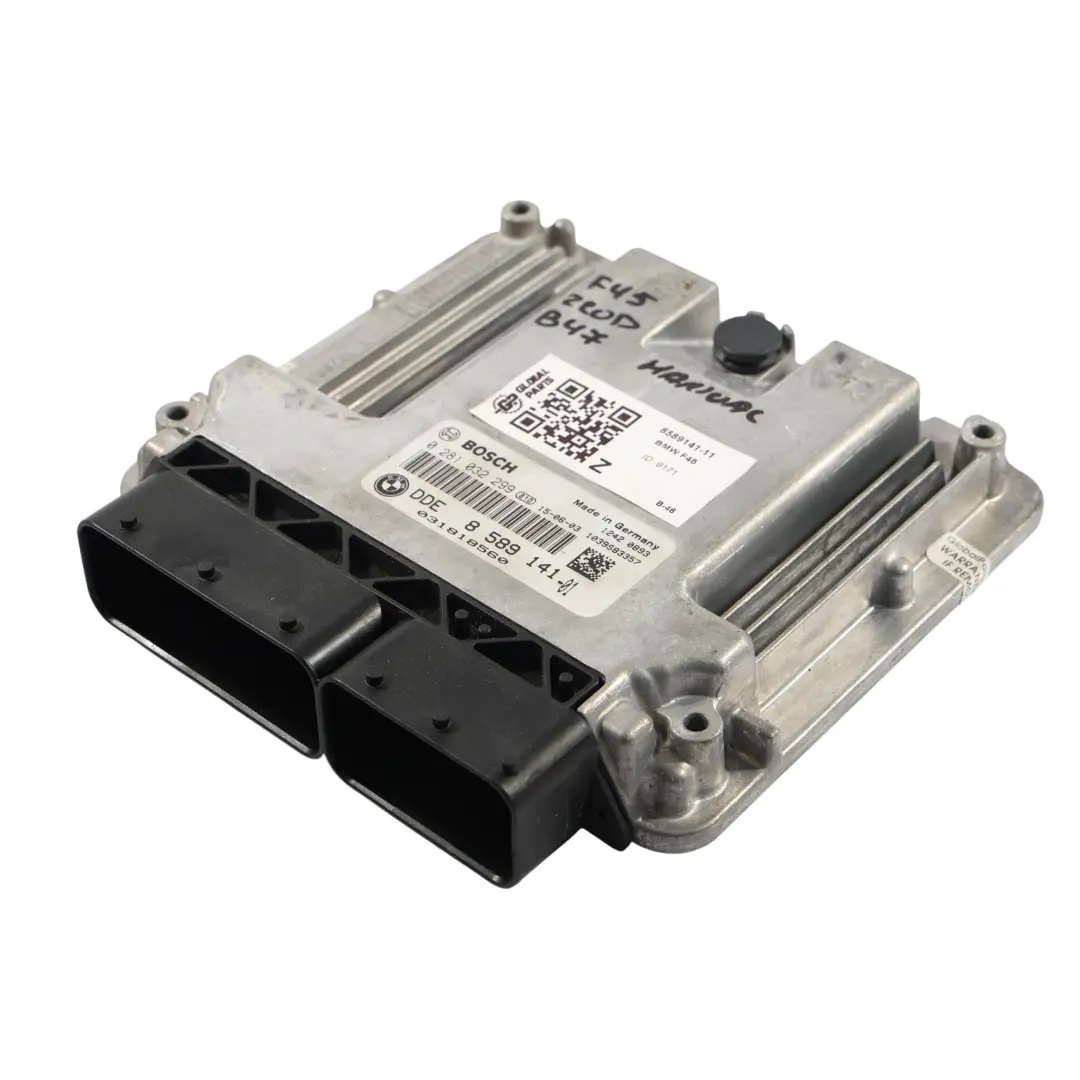 BMW F45 F46 B47 190CH Module Commande Moteur ECU DDE 8589141 Manuel - SKU 8589141-11 - Numéro de pièce 8473185