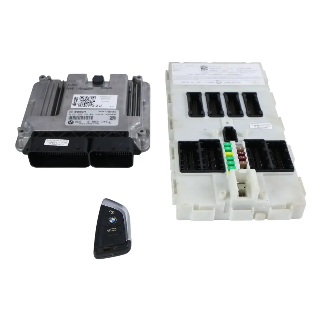 BMW F46 218D B47 150HP Unidad Control Motor Kit ECU DDE Automático - SKU 8589145-11 - Número de pieza 8589145