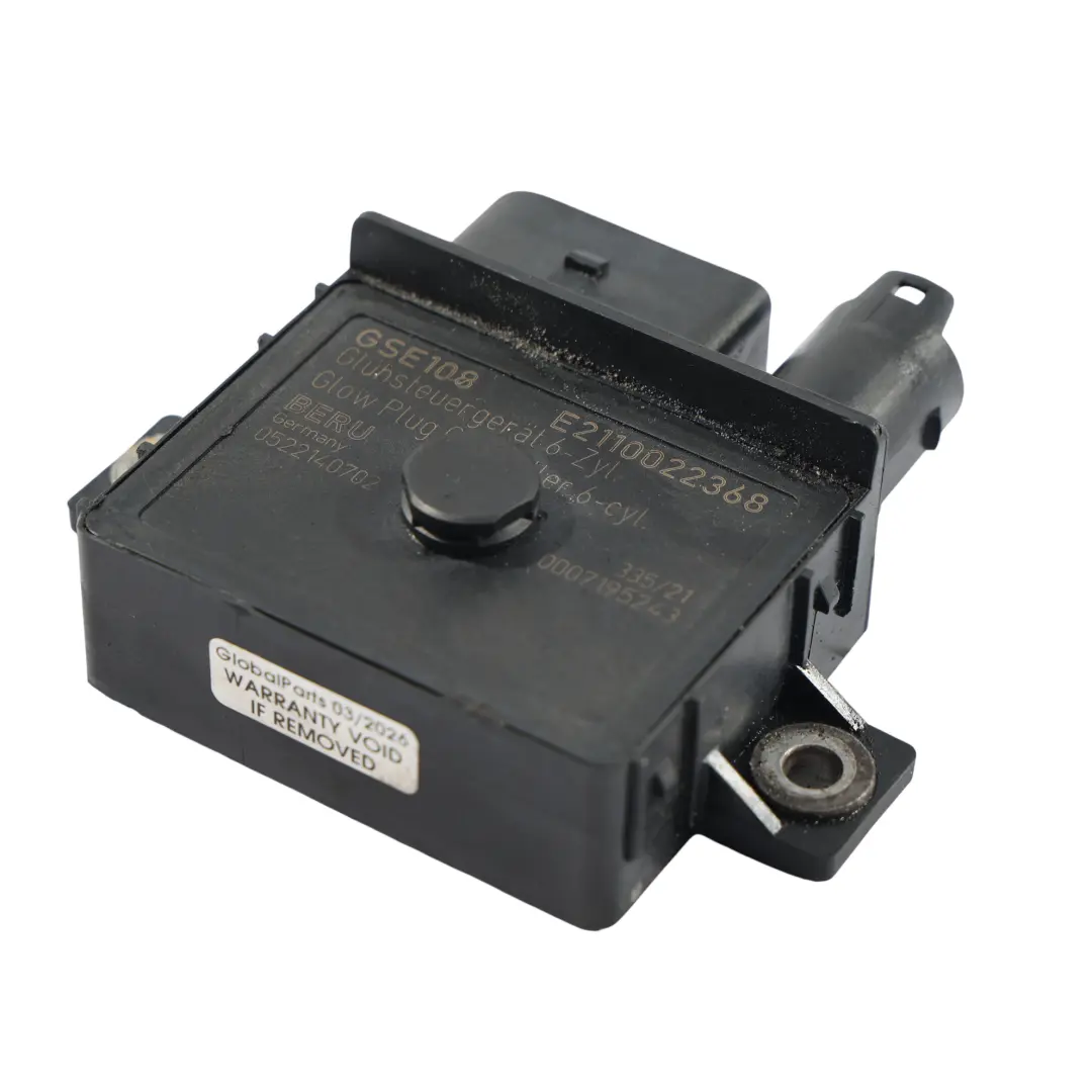 N57 Preriscaldamento Controllo Candeletta Diesel per BMW X5 E70 E90 LCI E92 F10 con numero di parte 8591724-2 BMW X5 E70 E90 LCI E92 F10 N57 Preriscaldamento Controllo Candeletta Diesel - SKU 8591724-2 - Numero di parte 8591724-2