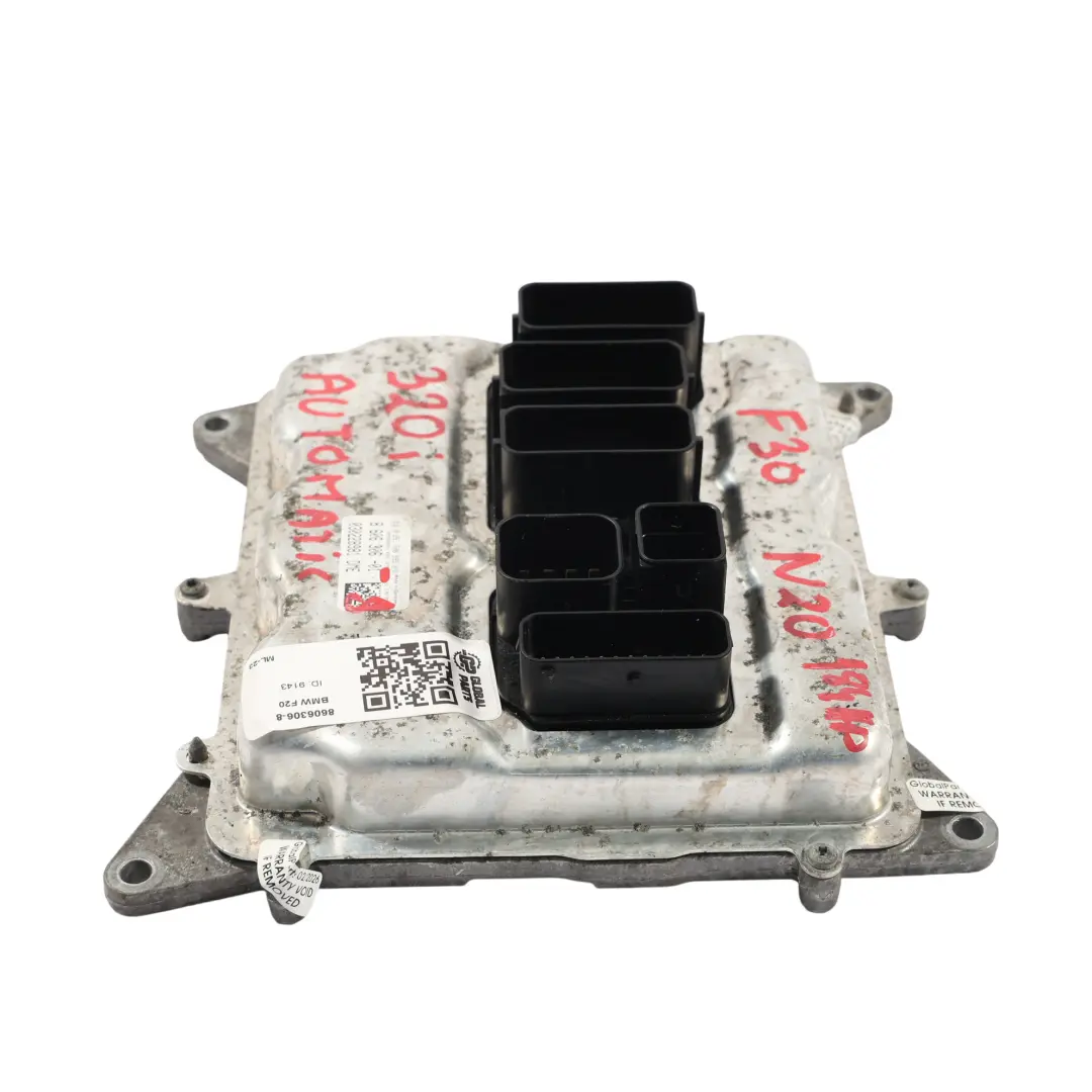 N20 184CH Calculateur Moteur DME Automatique pour BMW F10 F11 F20 F30 à propos du numéro de pièce 8606306 BMW F10 F11 F20 F30 N20 184CH Calculateur Moteur DME Automatique - SKU 8606306-8 - Numéro de pièce 8606306