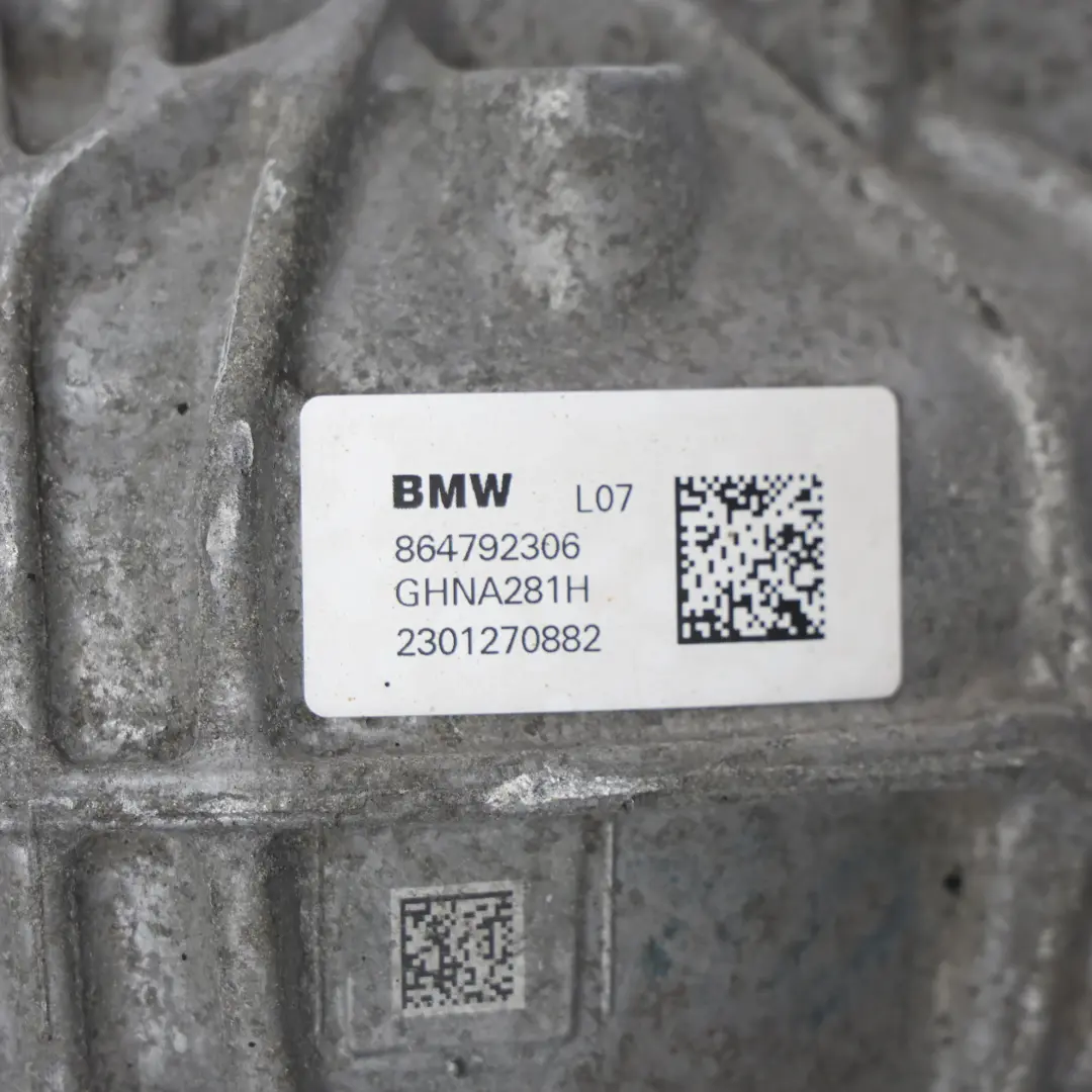 Assale Posteriore Differenziale I=2,81 GARANZIA per BMW G20 G21 G22 G23 G42 con numero di parte 8647923 BMW G20 G21 G22 G23 G42 Assale Posteriore Differenziale I=2,81 GARANZIA - SKU 8647923 - Numero di parte 8647923