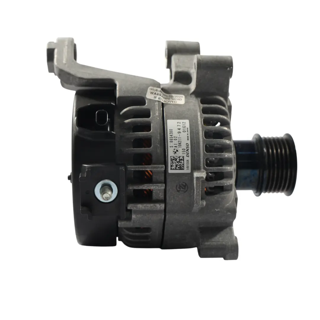 Alternateur 14V 150A pour BMW X3 G01 X4 G02 G20 G21 G22 G26 G28 G30 à propos du numéro de pièce 8654280 BMW X3 G01 X4 G02 G20 G21 G22 G26 G28 G30 Alternateur 14V 150A - SKU 8654280 - Numéro de pièce 8654280