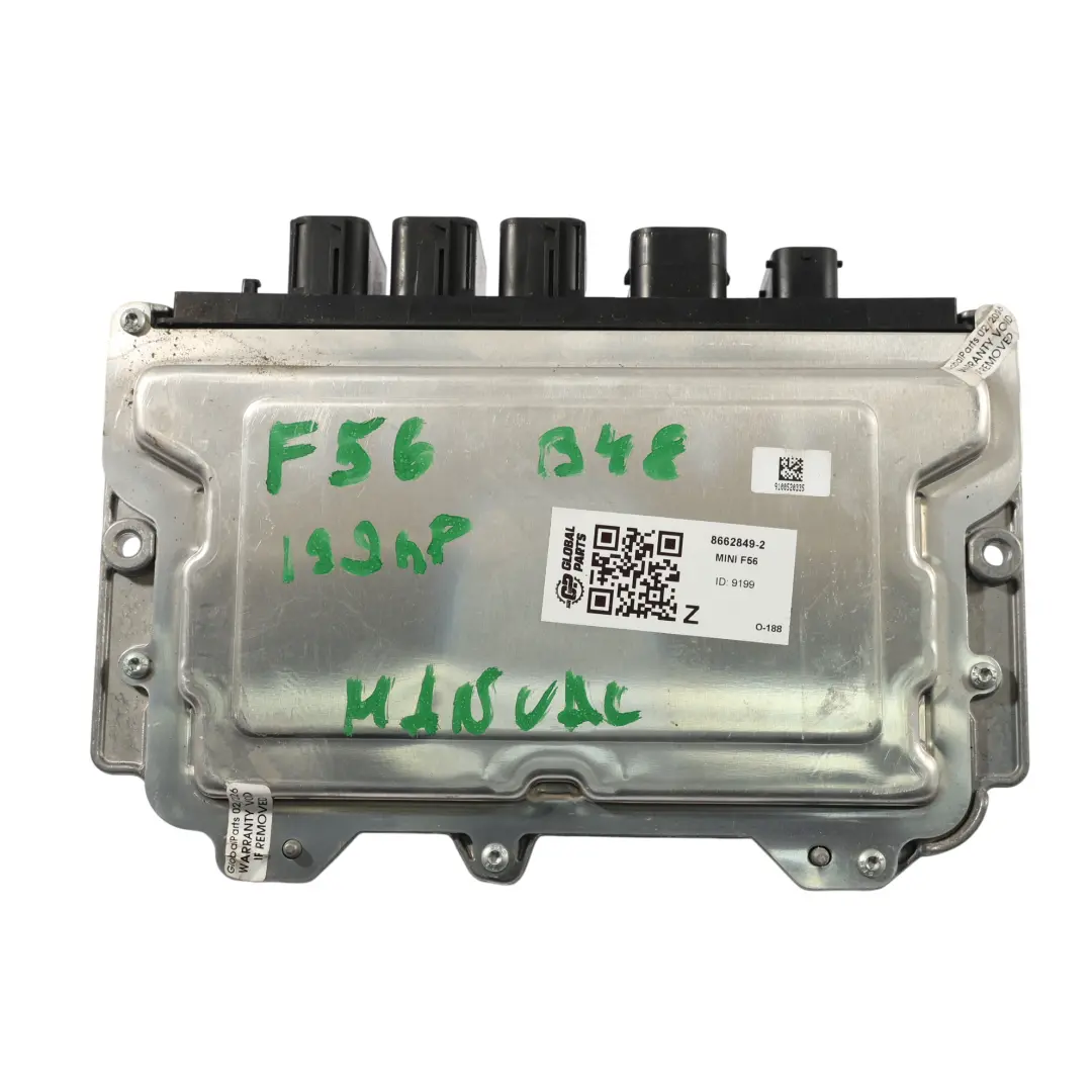 Mini Cooper S F54 F55 F56 B48 192HP Engine Control Module ECU DME Manual - SKU 8662849-2 - Part number 8662849