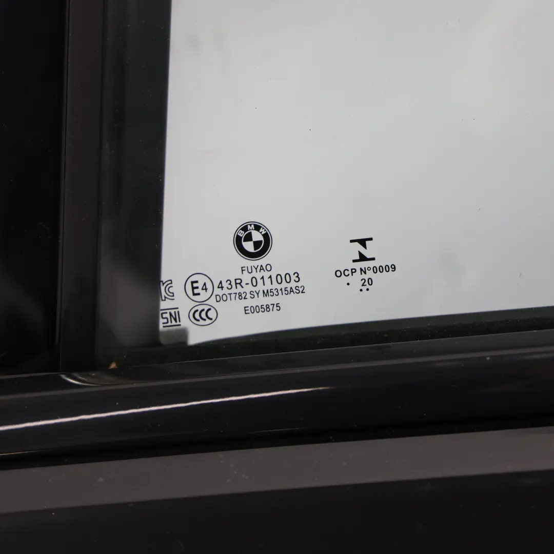 BMW F40 Rear Left Door N/S Covering Panel Schwarz 2 Black - 668 - SKU 8737063-SCH - Part number 8737063