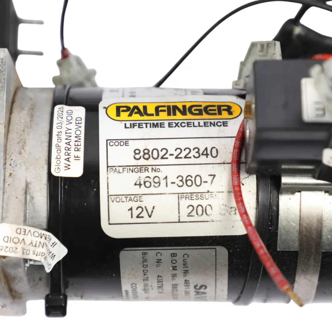 Mercedes Sprinter W907 Tipper Tail Hydraulic Lift Pump Unit Savery - SKU 8802-22340 - Part number 8802-22340