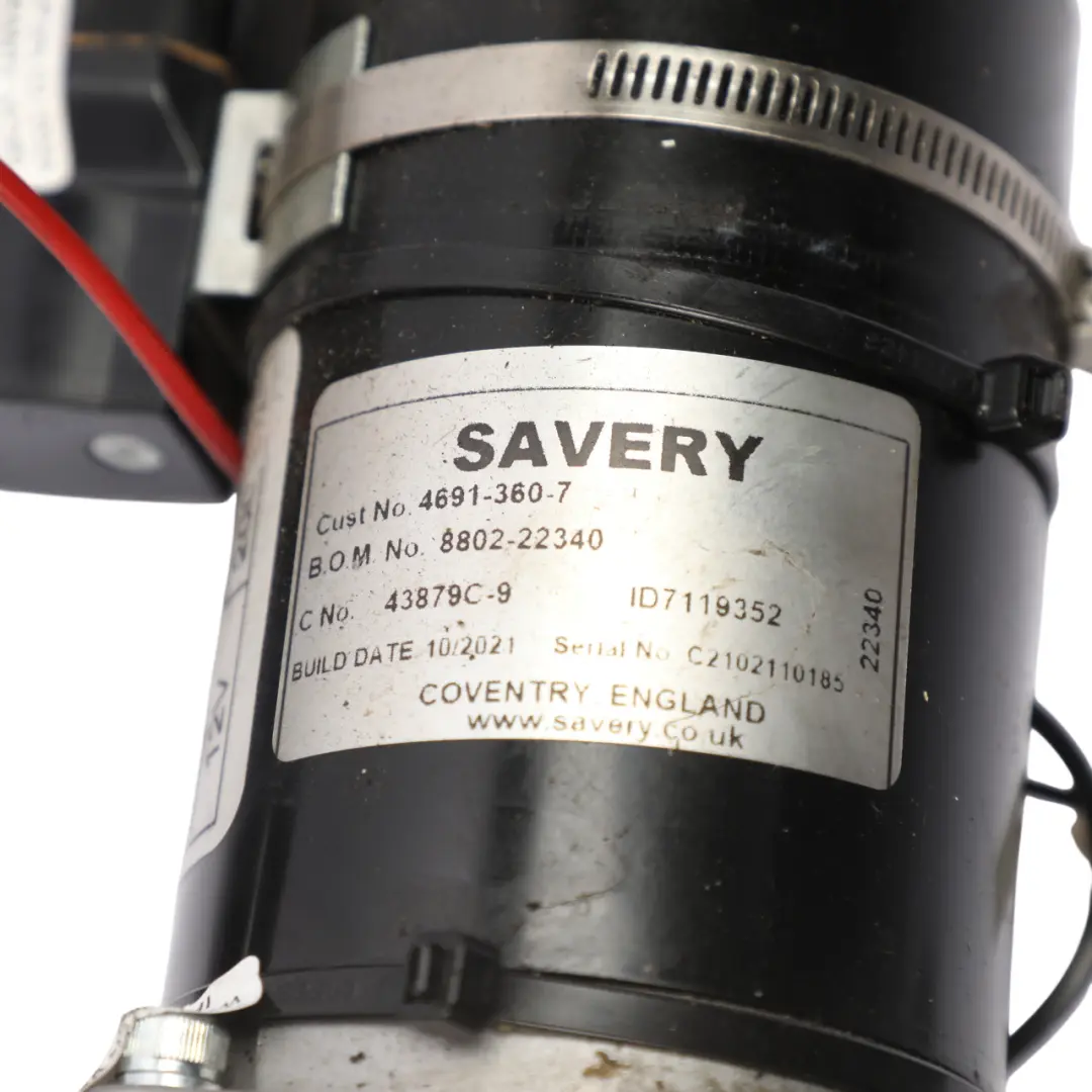 Mercedes Sprinter W907 Tipper Tail Hydraulic Lift Pump Unit Savery - SKU 8802-22340 - Part number 8802-22340