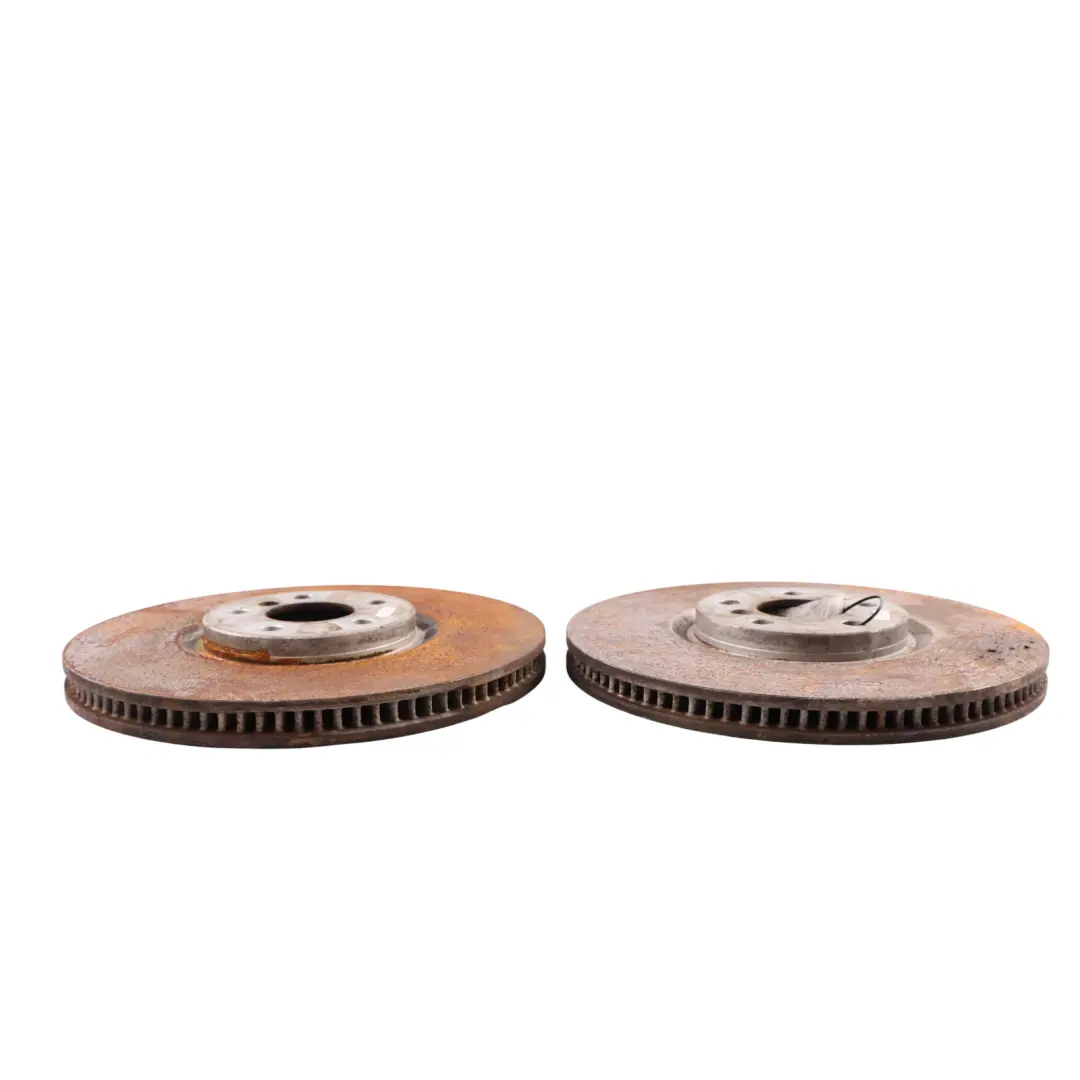 BMW F70 F74 F78 Front Brake Disc Plate Left Right N/O/S Kit Set x2 - SKU 8841936 - Part number 8841936