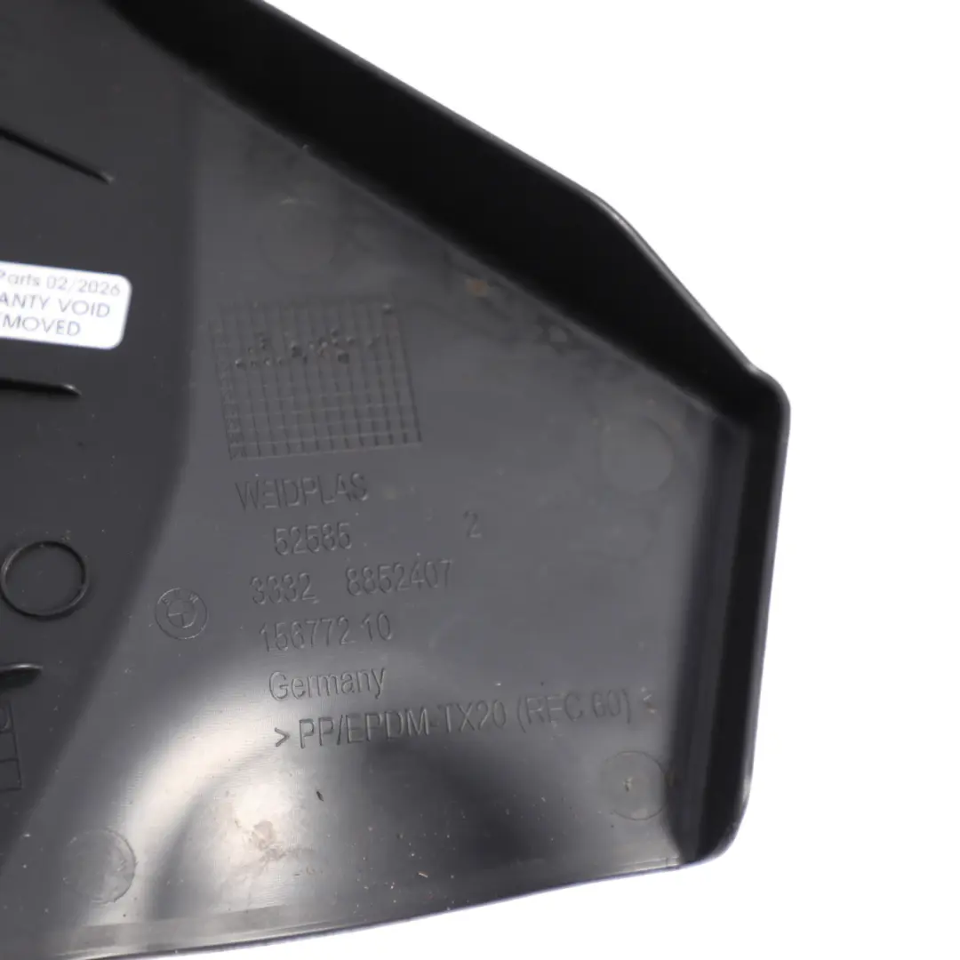 F74 F78 Wheel Hub Kuckle Cover Panel Splash Guard Left N/S to BMW F70 with Part number 8852407 BMW F70 F74 F78 Wheel Hub Kuckle Cover Panel Splash Guard Left N/S - SKU 8852407 - Part number 8852407