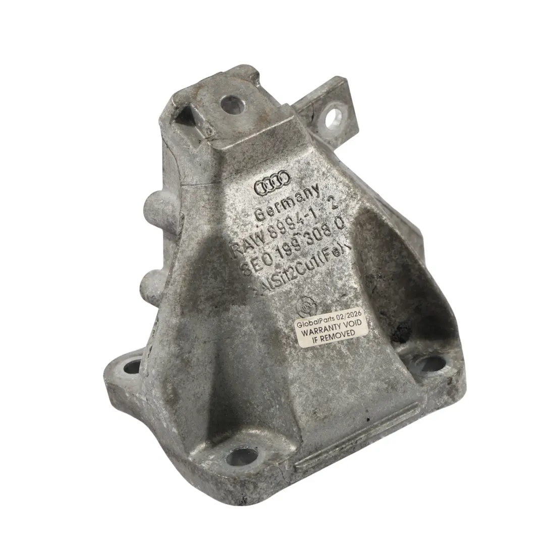 Audi A4 B7 8E Supporto Motore Destro 3.2 FSI AUK - SKU 8E0199308Q - Numero di parte 8E0199308Q