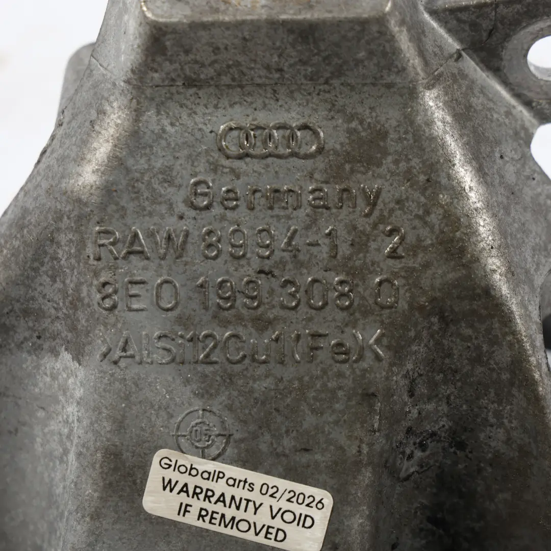 Audi A4 B7 8E Mocowanie Łapa Silnika Prawa 3.2 FSI AUK - SKU 8E0199308Q - Numer Części 8E0199308Q