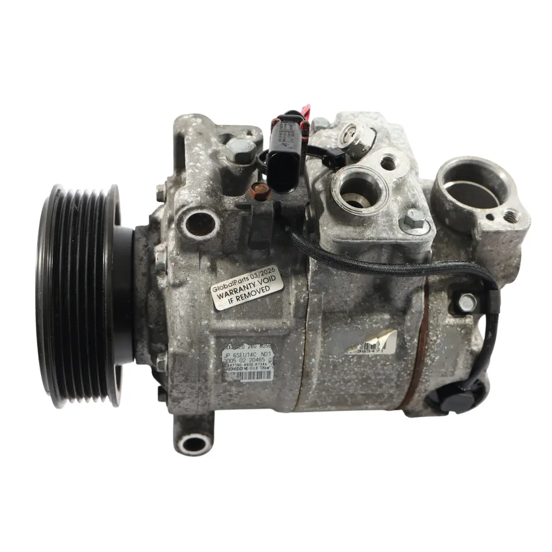 Kompresor Sprężarka Klimatyzacji do Audi A4 B7 o numerze 8E0260805BJ Audi A4 B7 Kompresor Sprężarka Klimatyzacji - SKU 8E0260805BJ-1 - Numer Części 8E0260805BJ