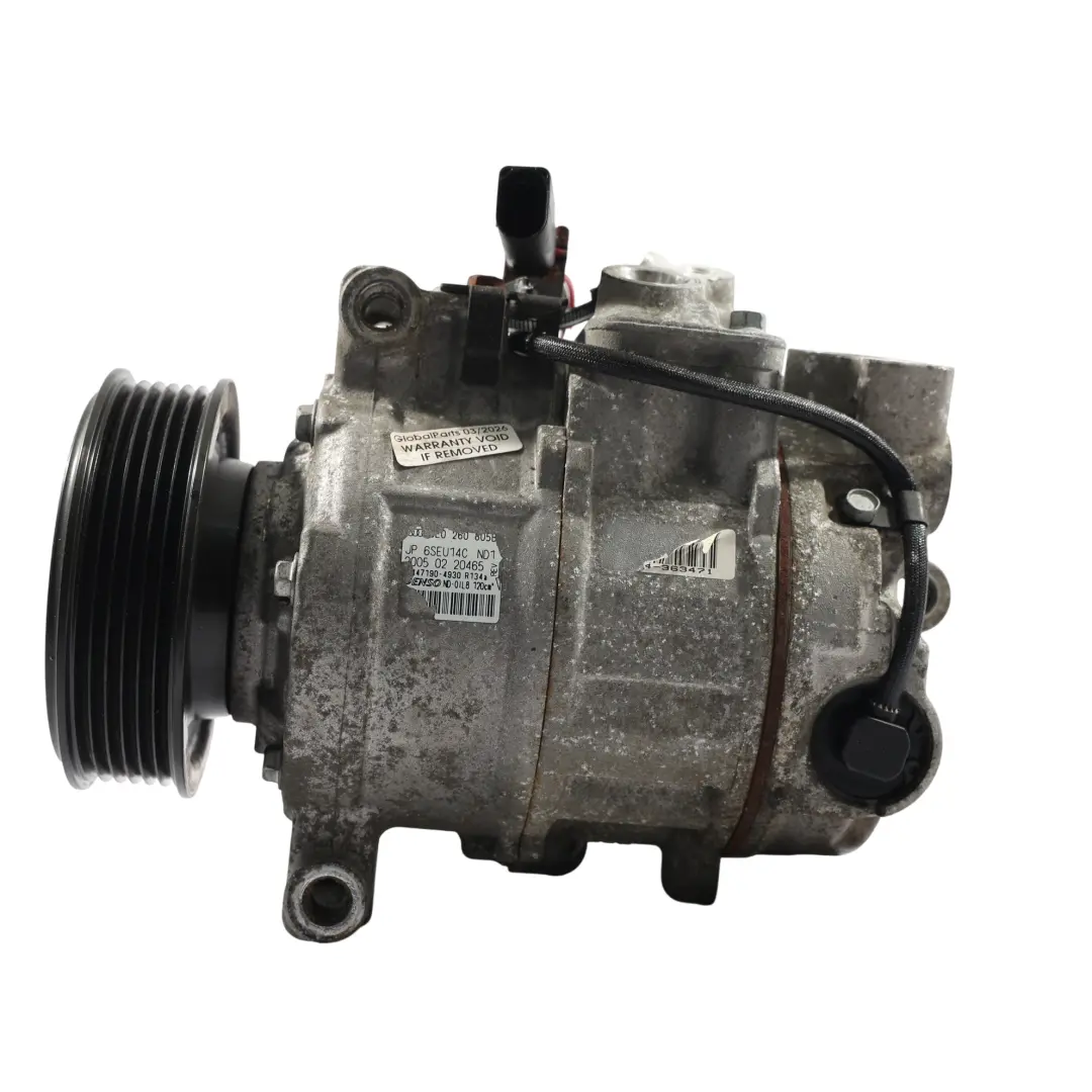 Audi A4 B7 Compressore Aria Condizionata Pompa A/C - SKU 8E0260805BJ-1 - Numero di parte 8E0260805BJ