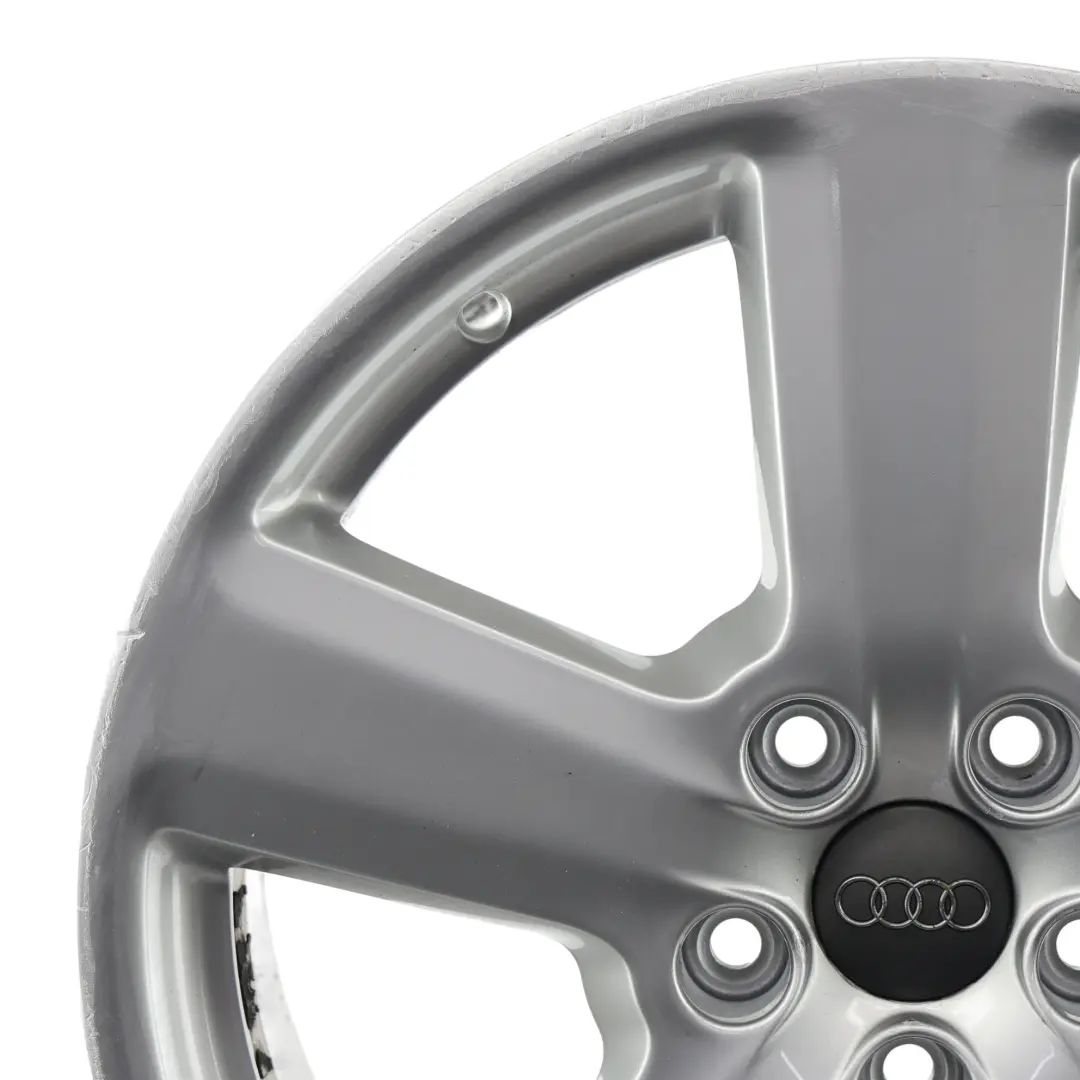 Alloy Wheel Rim 18" ET:43 8J to Audi A4 B7 Silver with Part number 8E0601025AK Audi A4 B7 Silver Alloy Wheel Rim 18" ET:43 8J - SKU 8E0601025AK-1 - Part number 8E0601025AK