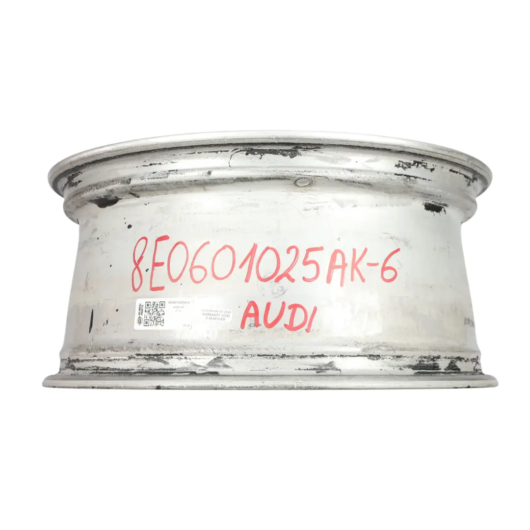 Silberne Alufelge Leichtmetallfelge 18" ET:43 8J für Audi A4 B7 mit Teilenummer 8E0601025AK Audi A4 B7 Silberne Alufelge Leichtmetallfelge 18" ET:43 8J - SKU 8E0601025AK-6 - Teilenummer 8E0601025AK