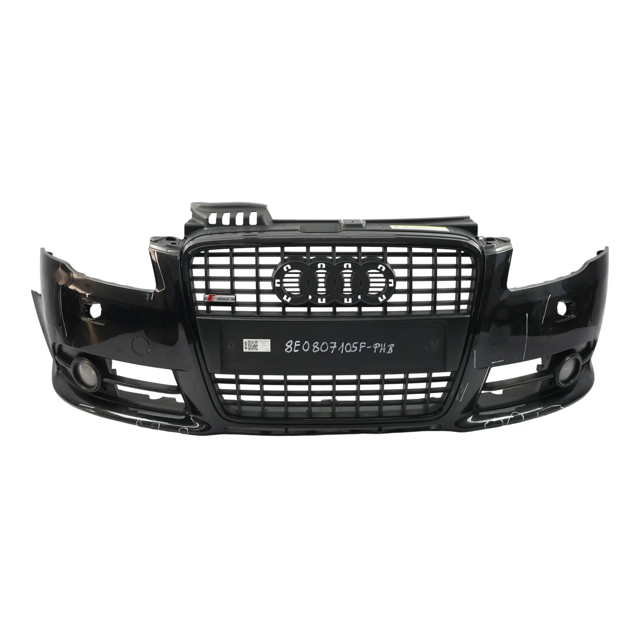 Audi A4 B7 Front Bumper Cover Panelling Phantom Black - Z9Y