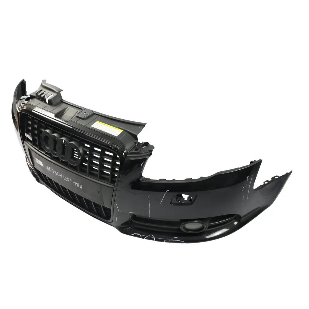 Audi A4 B7 Front Bumper Cover Panelling Phantom Black - Z9Y - SKU 8E0807105F-PHB - Part number 8E0807105F
