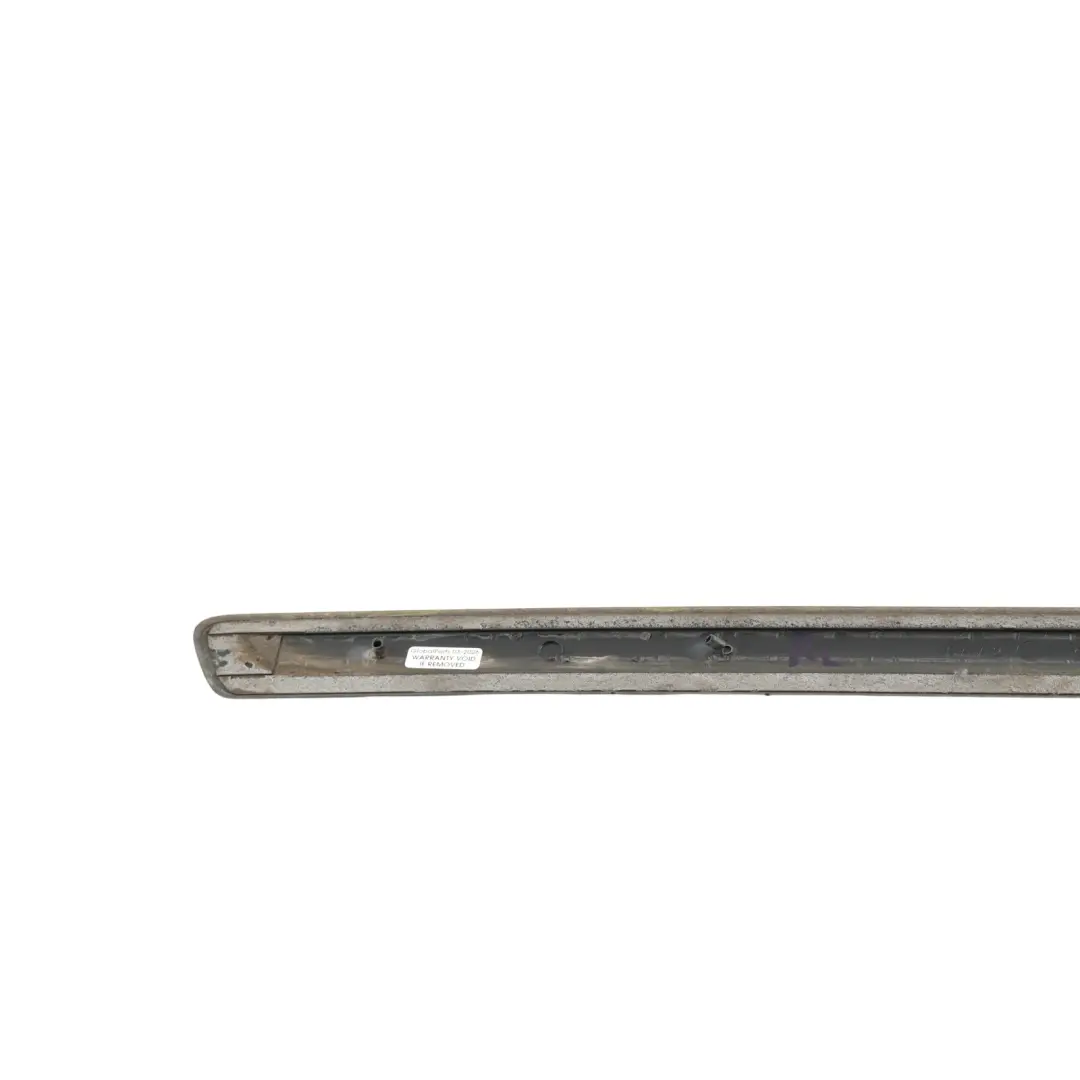 Door Strip Moulding Trim Cover Left N/S Brilliant Black - Y9B to Audi A4 B7 Rear with Part number 8E0853963 Audi A4 B7 Rear Door Strip Moulding Trim Cover Left N/S Brilliant Black - Y9B - SKU 8E0853963-BBL - Part number 8E0853963