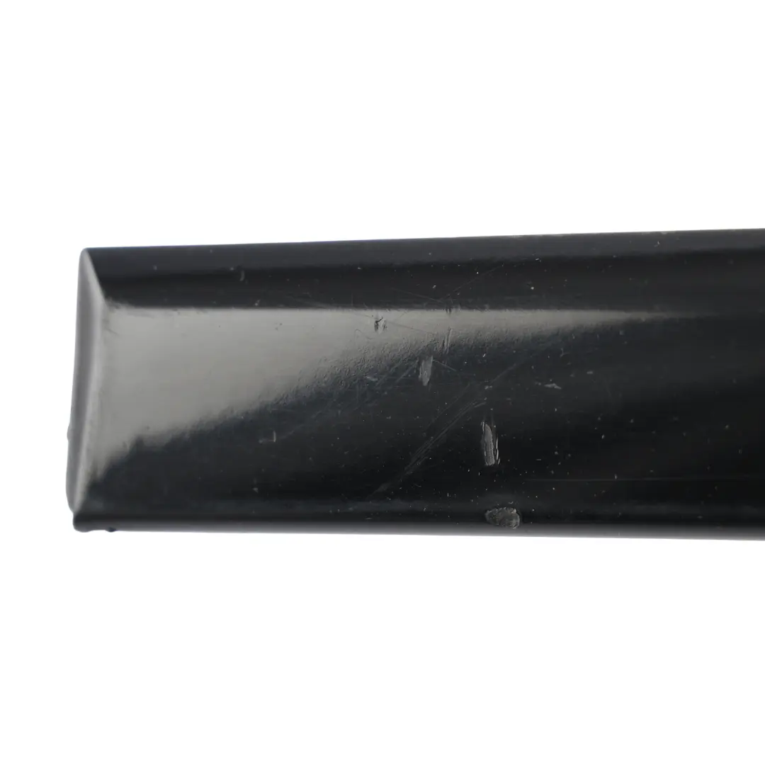 Door Strip Moulding Trim Cover Left N/S Brilliant Black - Y9B to Audi A4 B7 Rear with Part number 8E0853963 Audi A4 B7 Rear Door Strip Moulding Trim Cover Left N/S Brilliant Black - Y9B - SKU 8E0853963-BBL - Part number 8E0853963
