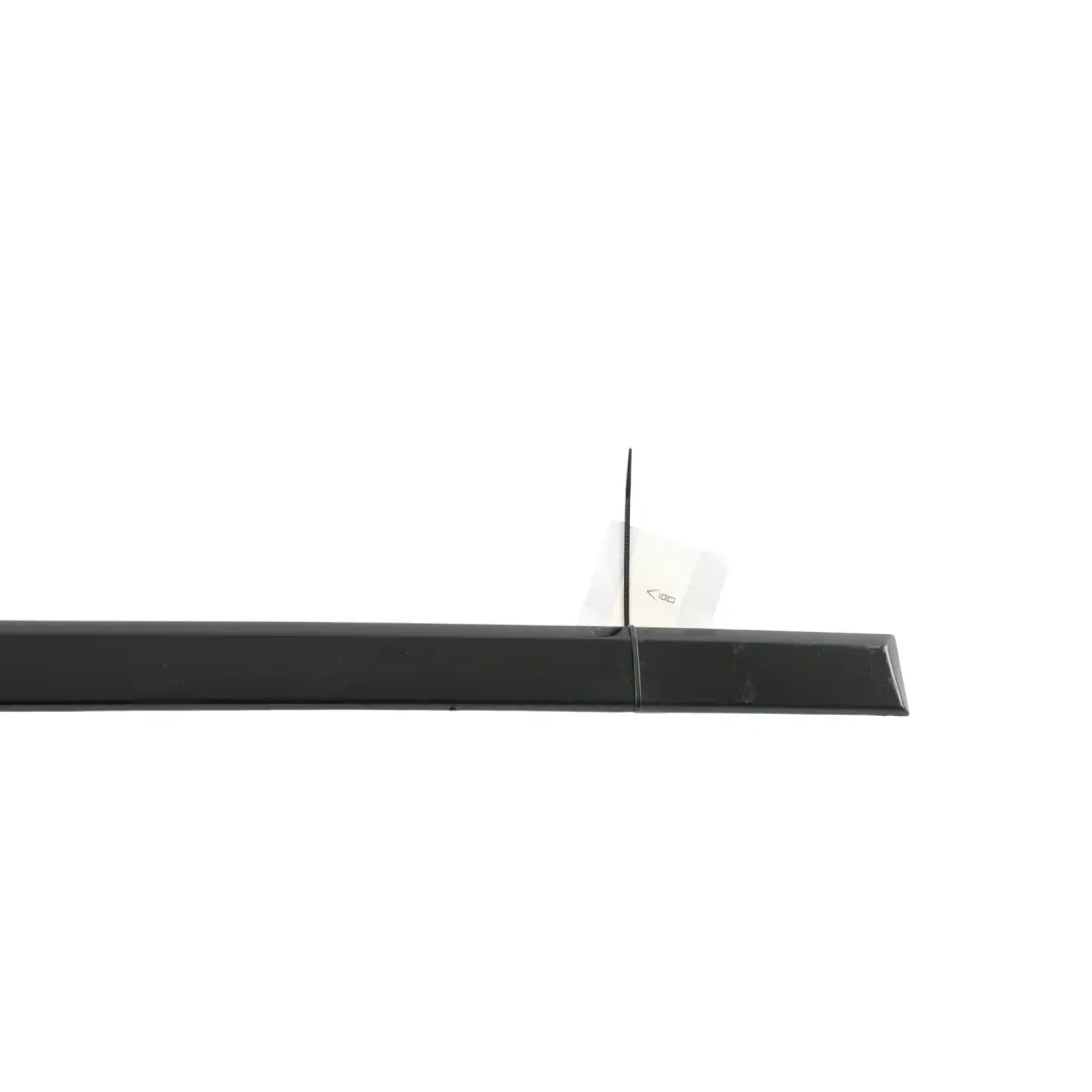Audi A4 B7 Rear Door Strip Moulding Trim Cover Right O/S Brilliant Black - Y9B - SKU 8E0853964-BBL - Part number 8E0853964