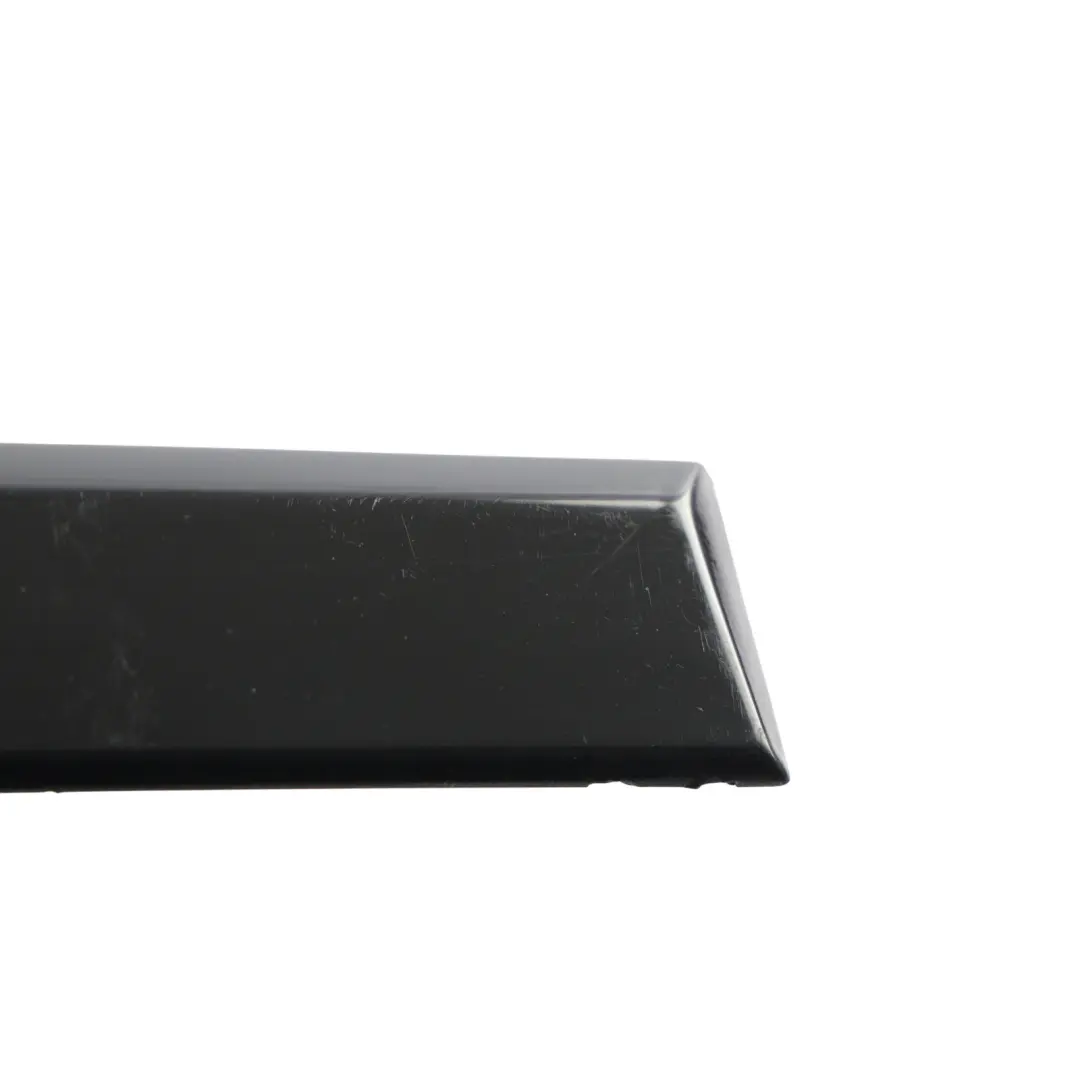 Door Strip Moulding Trim Cover Right O/S Brilliant Black - Y9B to Audi A4 B7 Rear with Part number 8E0853964 Audi A4 B7 Rear Door Strip Moulding Trim Cover Right O/S Brilliant Black - Y9B - SKU 8E0853964-BBL - Part number 8E0853964
