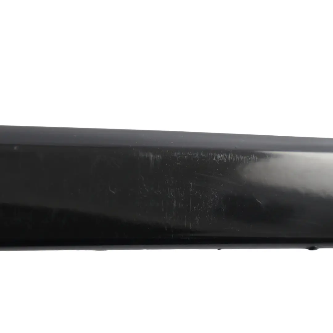 Door Strip Moulding Trim Cover Right O/S Brilliant Black - Y9B to Audi A4 B7 Rear with Part number 8E0853964 Audi A4 B7 Rear Door Strip Moulding Trim Cover Right O/S Brilliant Black - Y9B - SKU 8E0853964-BBL - Part number 8E0853964