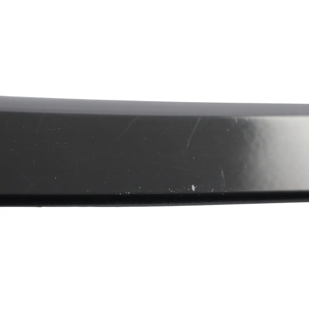 Door Strip Moulding Trim Cover Right O/S Brilliant Black - Y9B to Audi A4 B7 Rear with Part number 8E0853964 Audi A4 B7 Rear Door Strip Moulding Trim Cover Right O/S Brilliant Black - Y9B - SKU 8E0853964-BBL - Part number 8E0853964