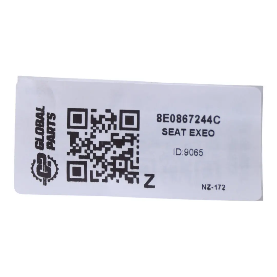 B-Pillar Column Trim Panel Cover Upper Right O/S Silver to Seat Exeo with Part number 8E0867244C Seat Exeo B-Pillar Column Trim Panel Cover Upper Right O/S Silver - SKU 8E0867244C - Part number 8E0867244C