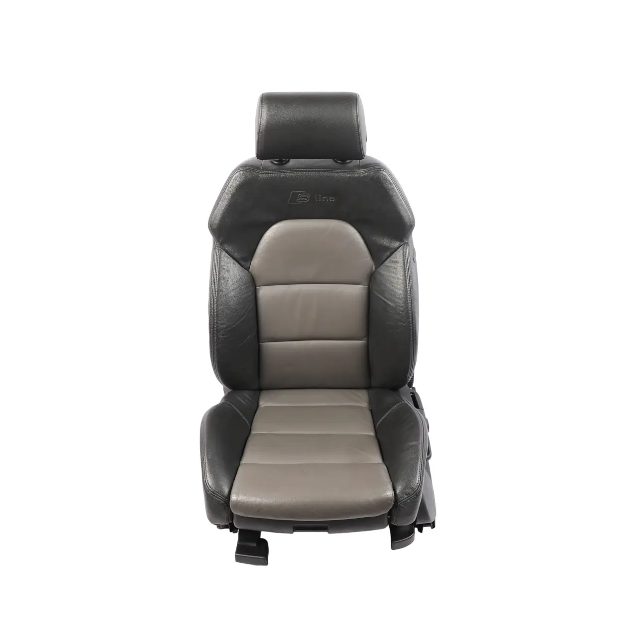 Audi A4 B7 Front Seat Sport Interior Leather Achat Soul Black Left N/S