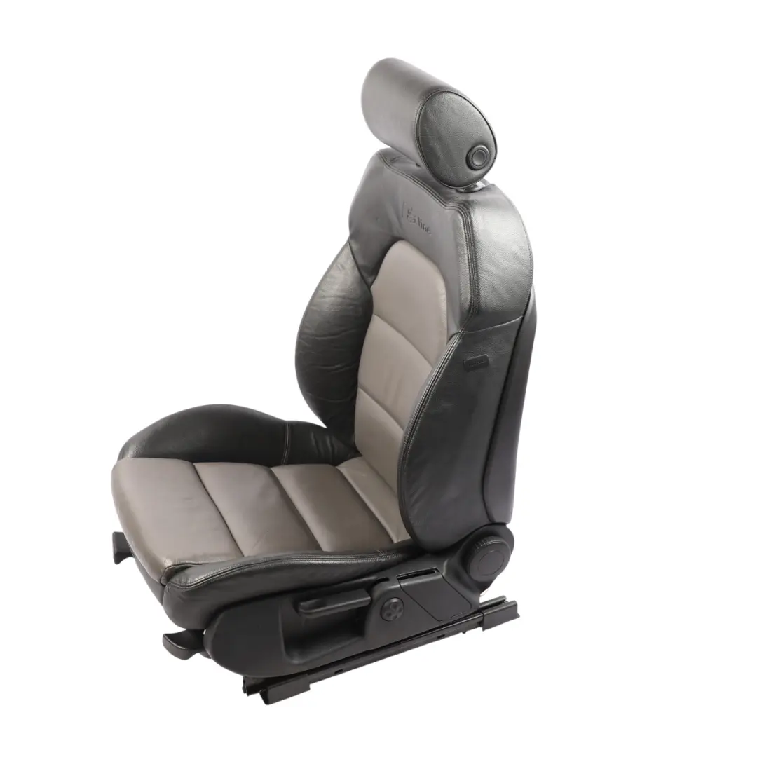 Front Seat Sport Interior Leather Achat Soul Black Left N/S to Audi A4 B7 with Part number 8E0881805BA Audi A4 B7 Front Seat Sport Interior Leather Achat Soul Black Left N/S - SKU 8E0881805BA-1 - Part number 8E0881805BA