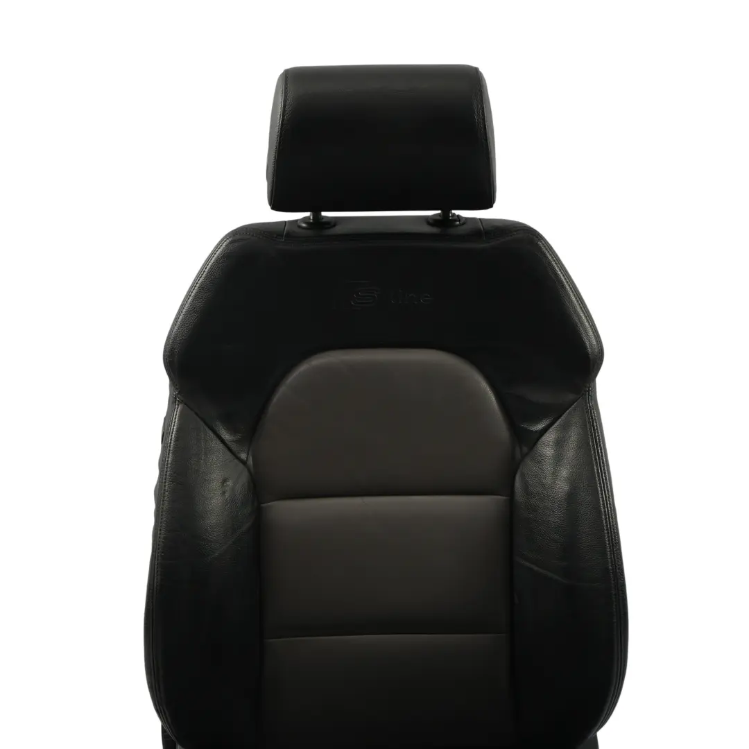 Audi A4 B7 Fotel Sport Prawy Przód S-Line Skóra Volterra Czarny Achat - SKU 8E0881806BA-1 - Numer Części 8E0881806BA