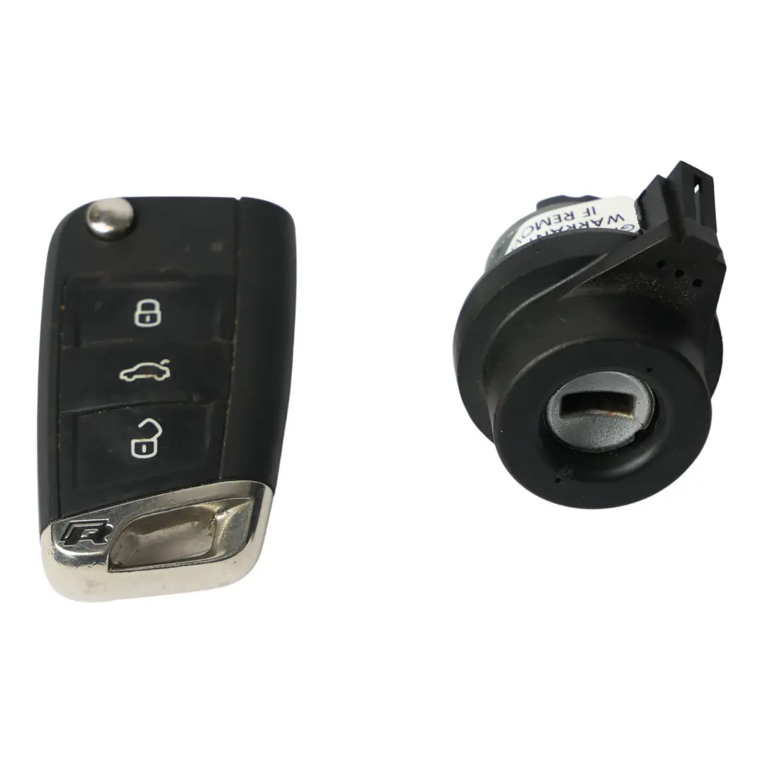 5G Mk7 Ignition Lock Cylinder Switch With Key to Volkswagen Golf with Part number 8E0905855C Volkswagen Golf 5G Mk7 Ignition Lock Cylinder Switch With Key - SKU 8E0905855C-1 - Part number 8E0905855C