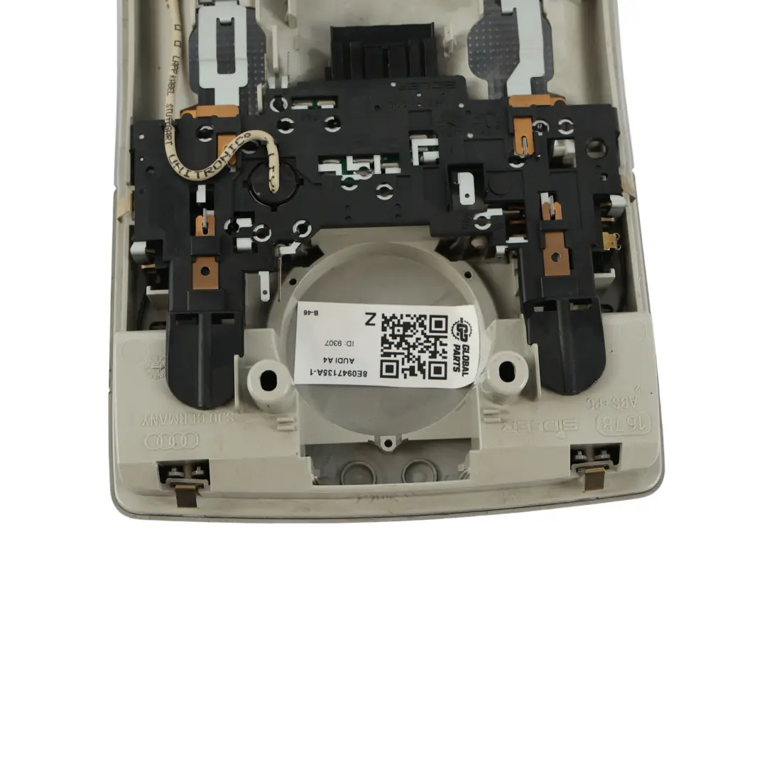 Interior Headliner Courtesy Roof Reading Light Lamp Panel to Audi A4 B7 with Part number 8E0947135A Audi A4 B7 Interior Headliner Courtesy Roof Reading Light Lamp Panel - SKU 8E0947135A-1 - Part number 8E0947135A