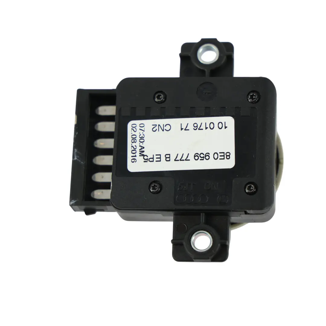 Interruptor Asiento Lumbar Delantero Izquierdo Derecho para Audi Q7 4L con número de pieza 8E0959777B Audi Q7 4L Interruptor Asiento Lumbar Delantero Izquierdo Derecho - SKU 8E0959777B-1 - Número de pieza 8E0959777B