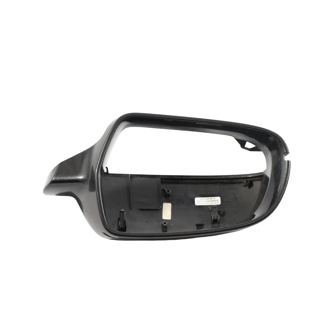 Wing Mirror Trim Cover Cap Left N/S Lava Grey - Z7L to Audi A4 B8 A5 8T with Part number 8F0857527 Audi A4 B8 A5 8T Wing Mirror Trim Cover Cap Left N/S Lava Grey - Z7L - SKU 8F0857527-LAG - Part number 8F0857527