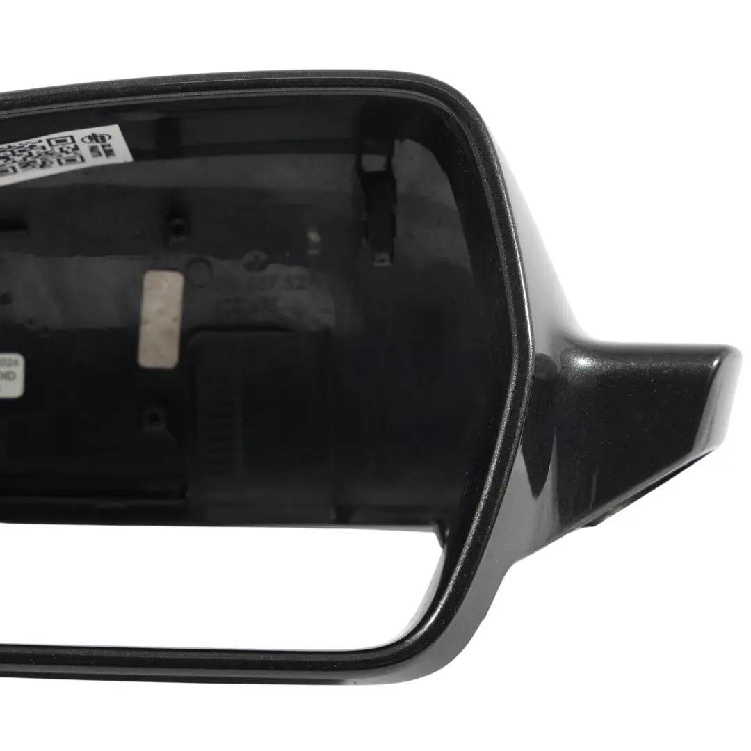 Audi A4 B8 A5 8T Specchietto Retrovisore Sinistro Grigio Lava - Z7L - SKU 8F0857527-LAG - Numero di parte 8F0857527